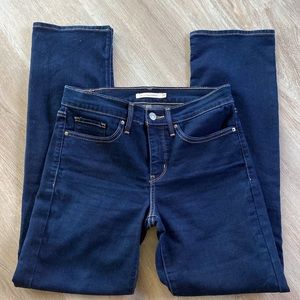 levi 314 shaping straight jeans black Off 65% - www.farsfair.ir